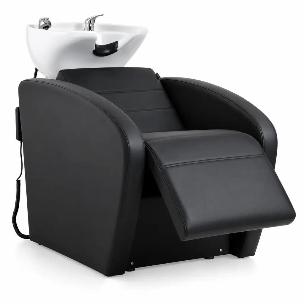 Coussinet Shampoo Nackenschutz Für Friseursalon – Silikon, Mit Saugnäpfen, 20 X 19 Cm, Schwarz